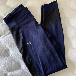 Black and Dark Blue leggings